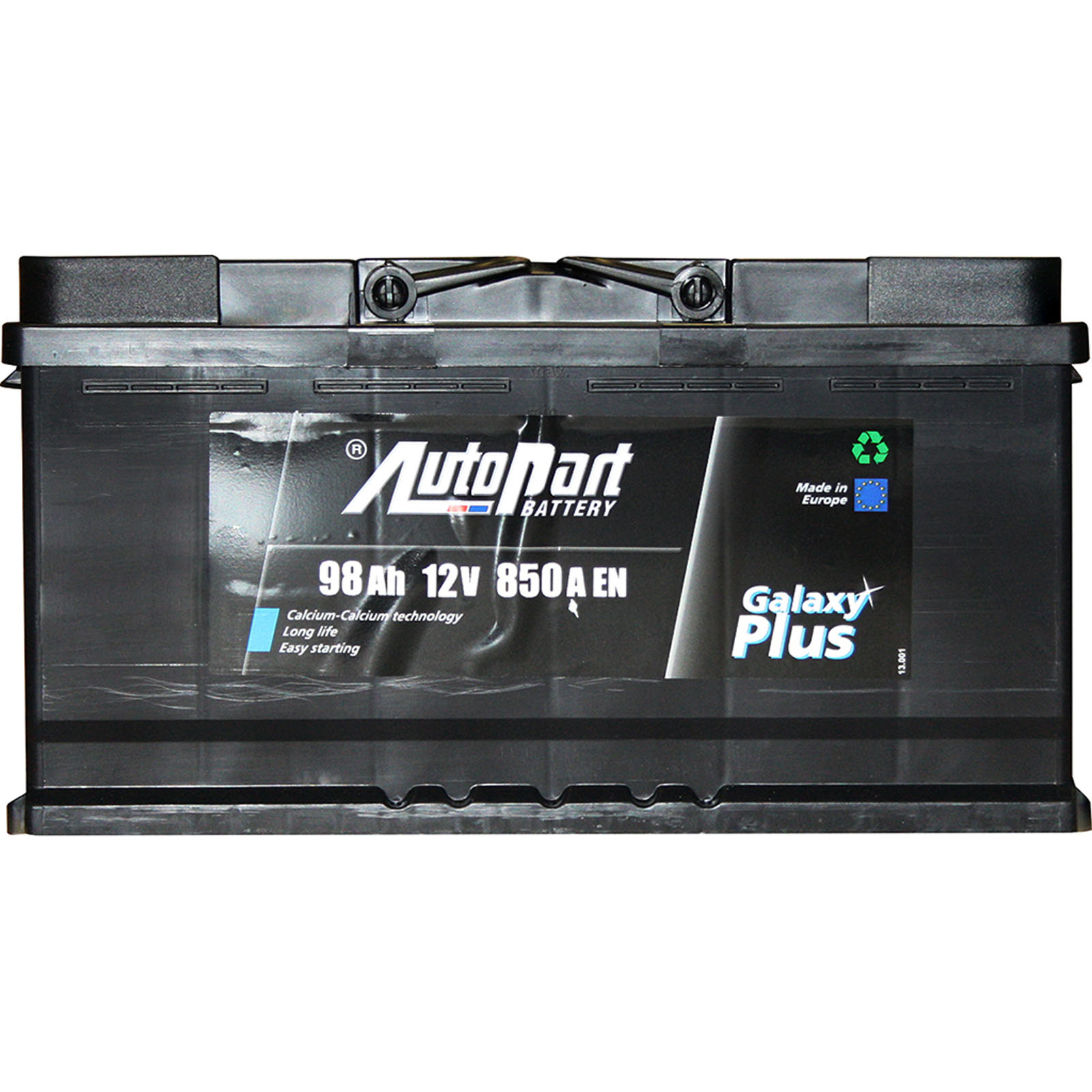 Batterie L5 AGM START STOP 12V 95AH 850AHD 353x175x190 - AZ Piles  distribution